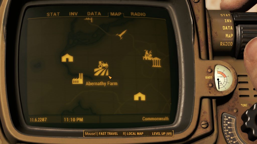 Fallout 4 Abernathy Farm Map Location