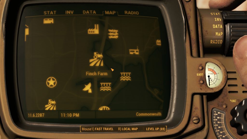 Fallout 4 Finch Farm Location Map