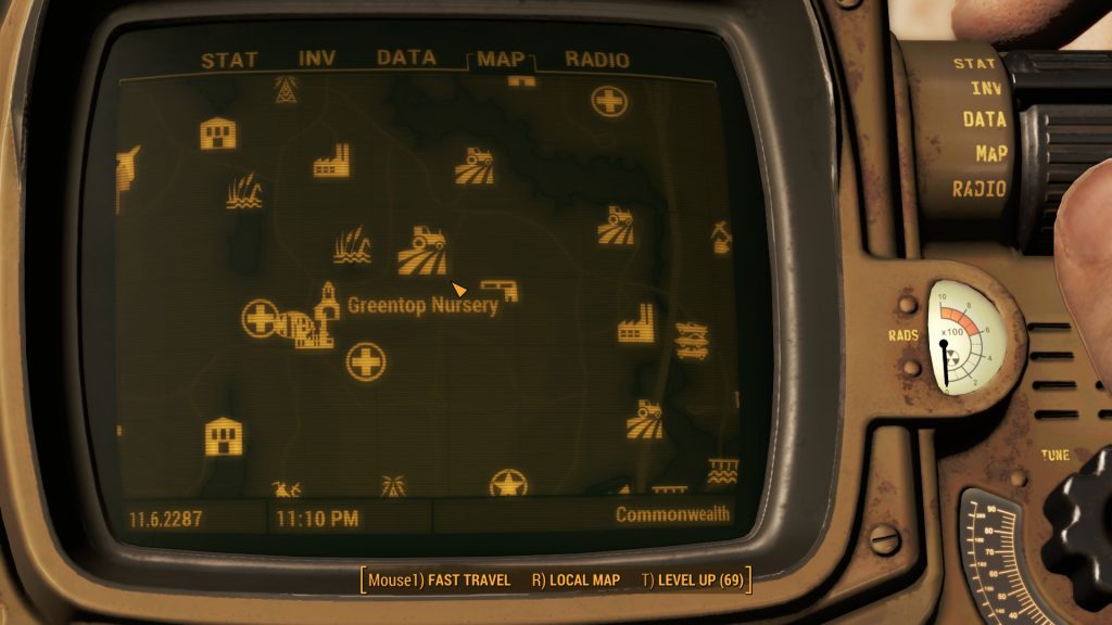 Fallout 4 Greentop Nursery Map Location