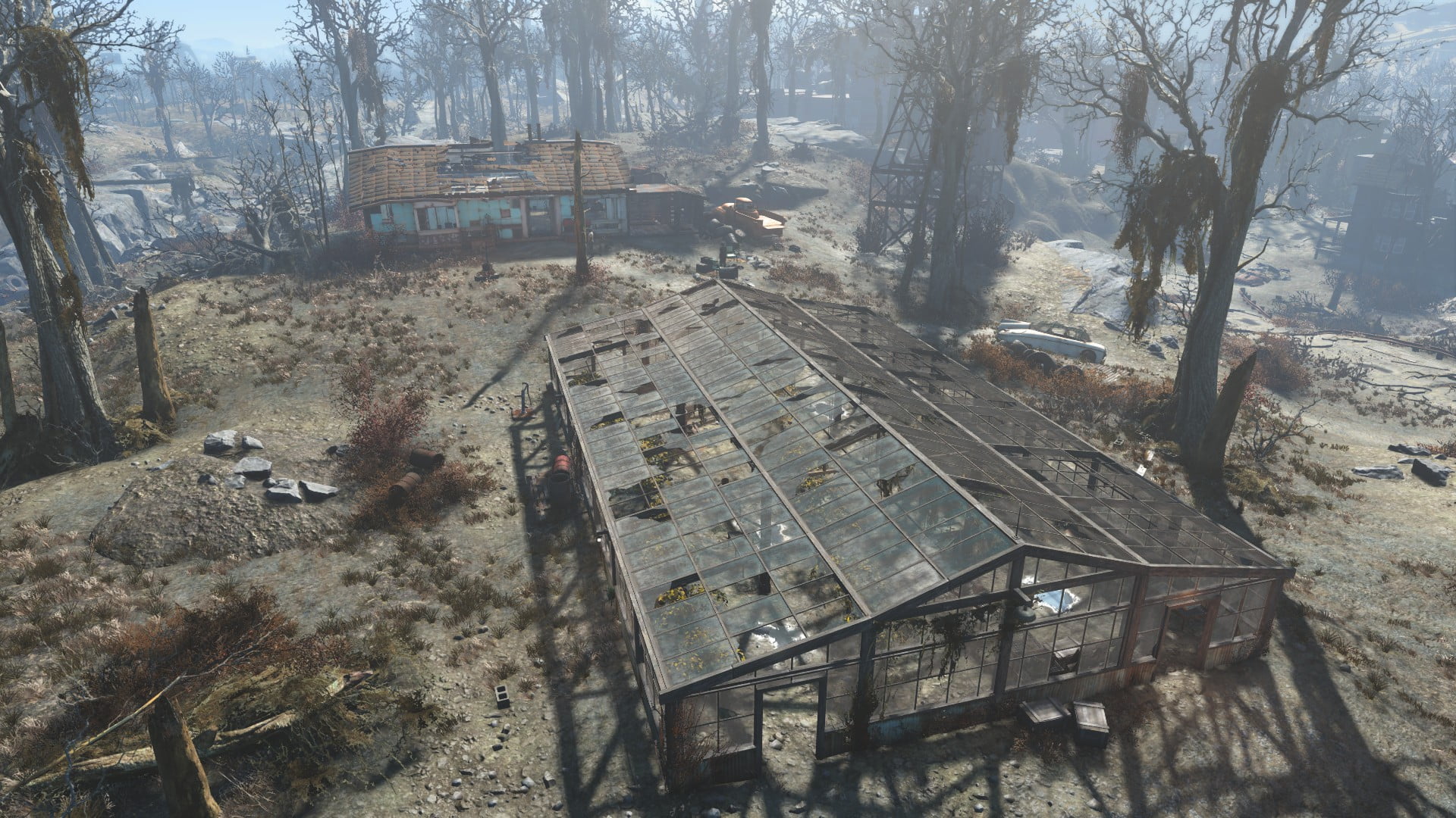 Fallout 4 лодочный домик таффингтона отразить атаку рейдеров фото 17