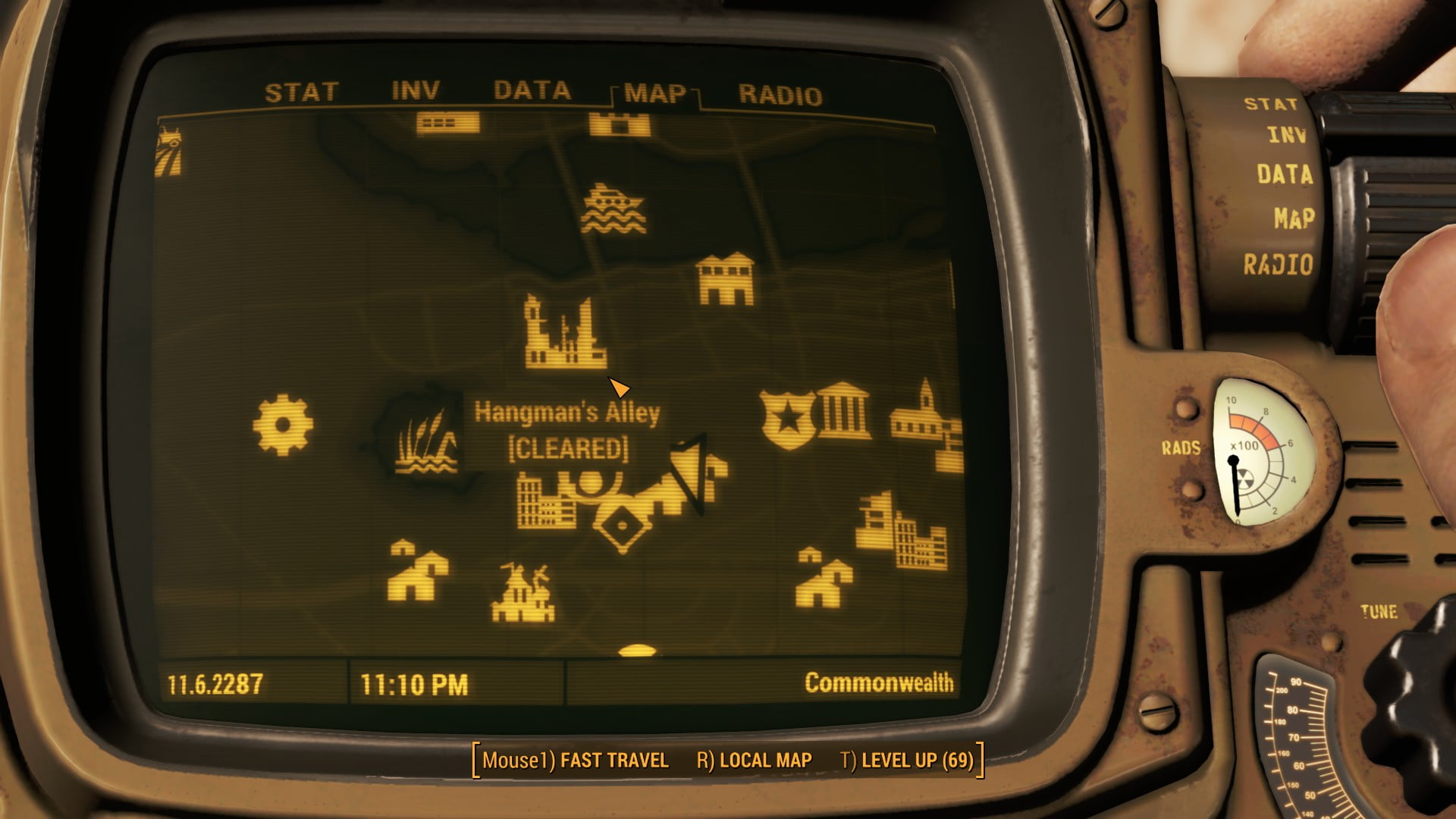 Fallout 4 Hangman’s Alley Map Locations