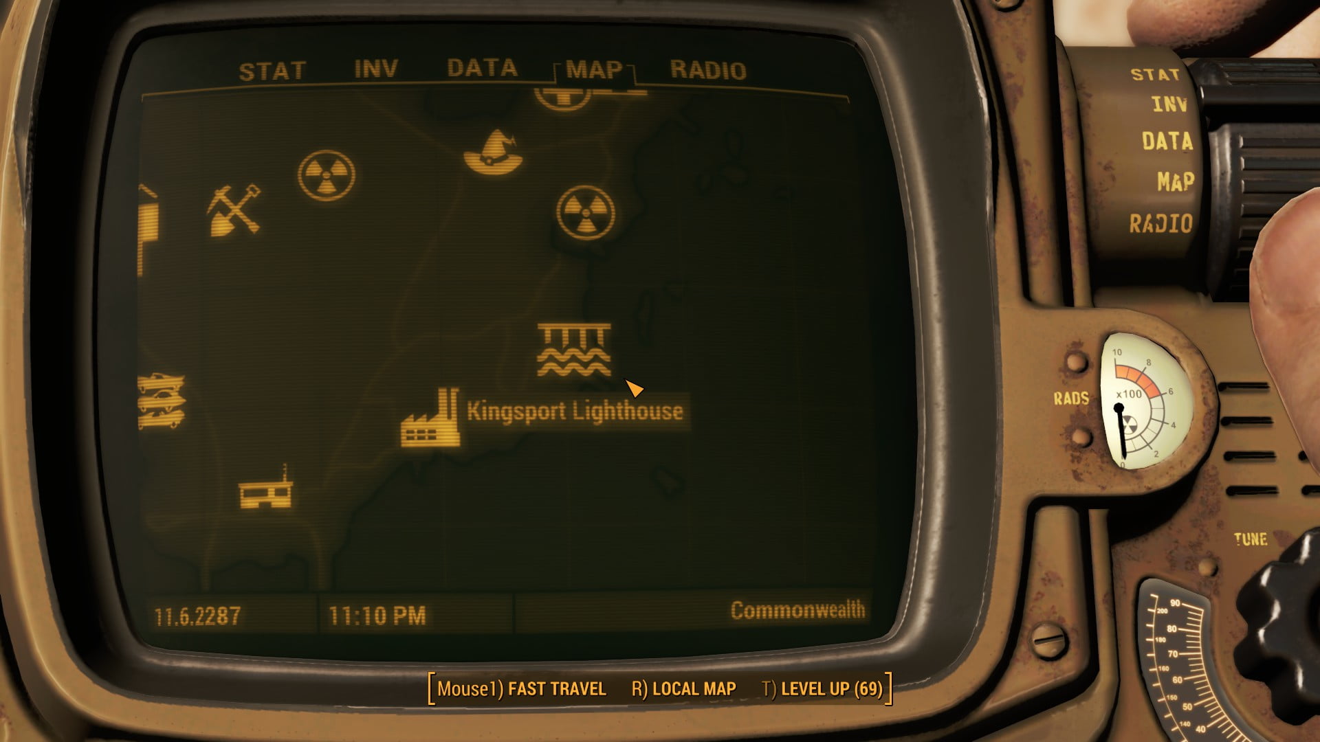 Fallout 4 Kingsport Lighthouse Location Map