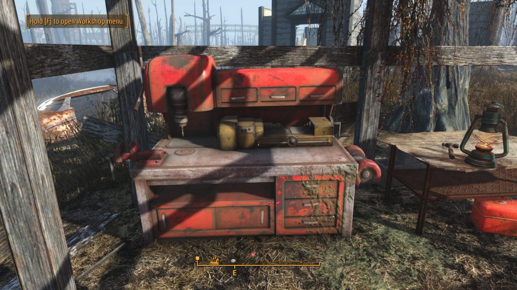 Fallout 4 Murkwater Construction Site Workbench