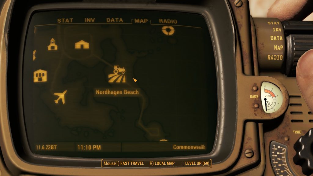 Fallout 4 Nordhagen Beach Location Map