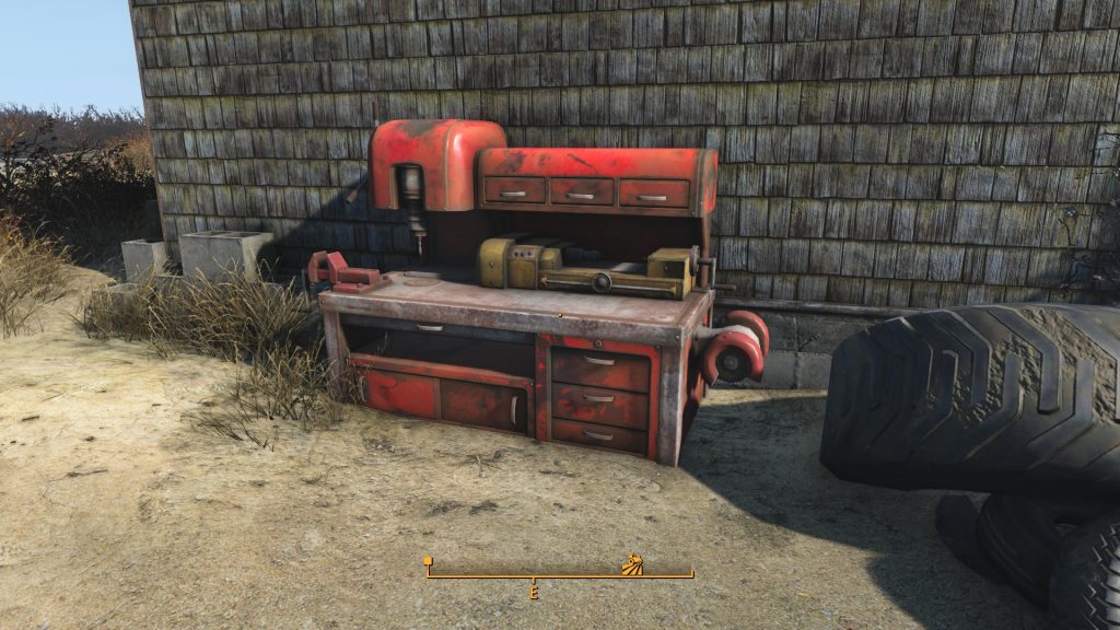 Fallout 4 Nordhagen Beach Workbench