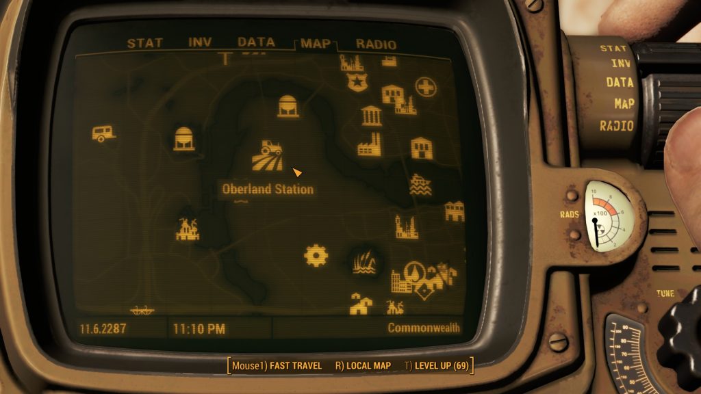 Fallout 4 Oberland Station Map Location