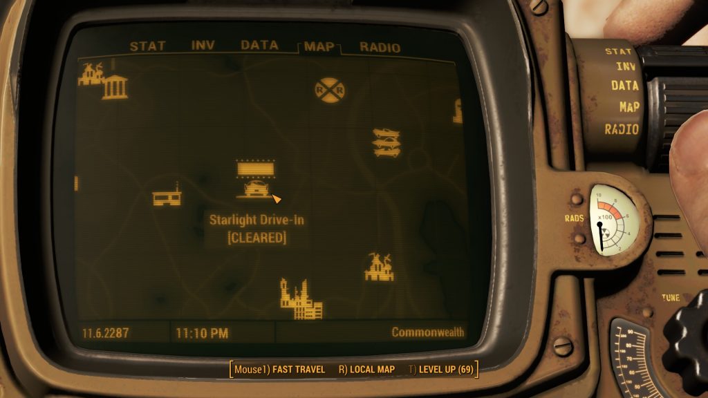 Fallout 4 Starlight Drive In Map Location