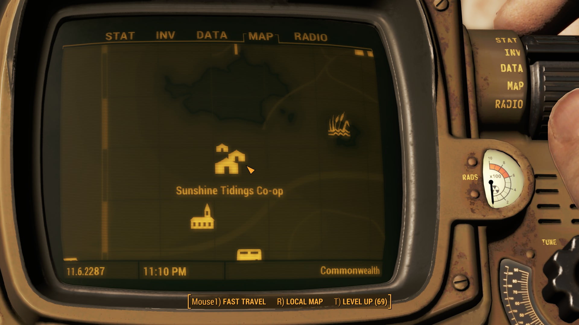 Fallout 4 Sunshine Tidings Co op Map Location