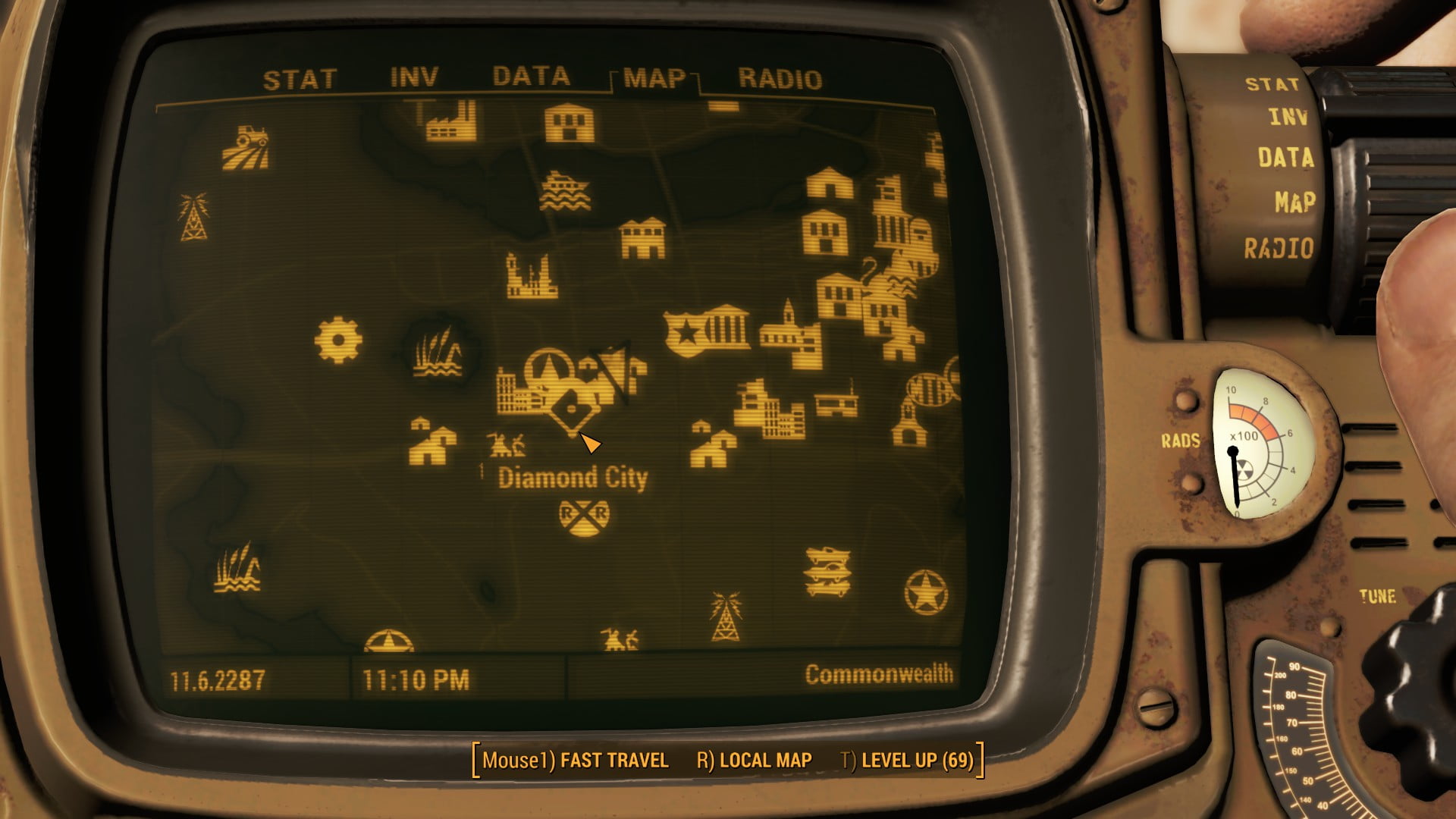 Fallout 4 The Homeplate Location Map