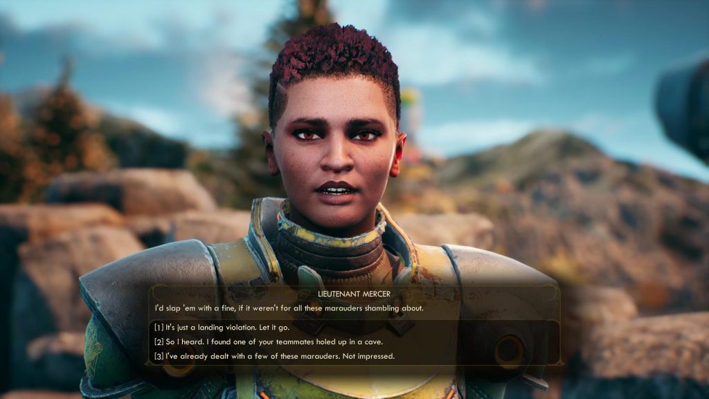 the outer worlds lieutenant mercer