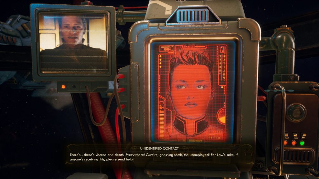 The Outer Worlds The Distress Call Signal Recording