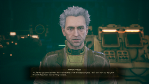The Outer Worlds Phineas Turning In Radio Free Monarch