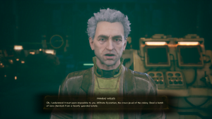 The Outer Worlds Phineas The City and the Stars Begin