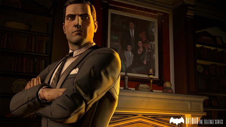 Batman The Telltale Series Bruce Wayne at Wayne Manor