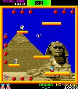 Bombjack Arcade game screenshot