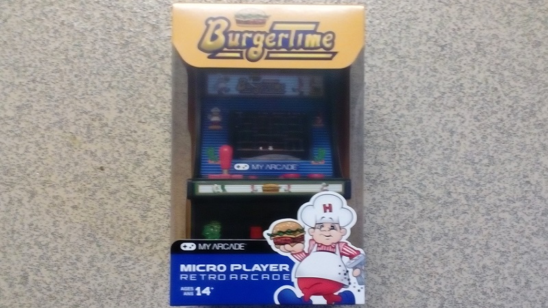 BurgerTime My Arcade Micro Player Box Artwork Front 2