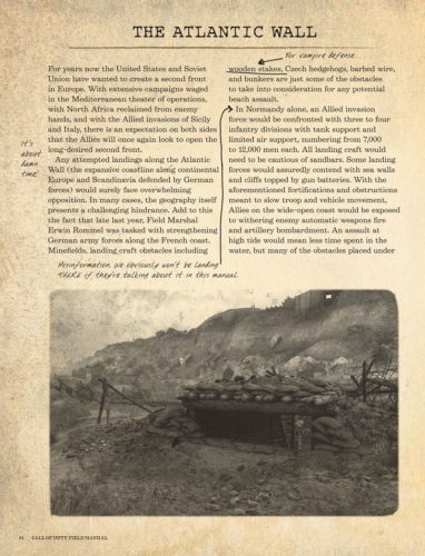 Call of Duty WWII: Field Manual by Neilson, Micky