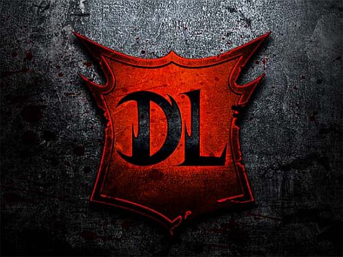 Dark Legends Logo sign symbol vampire mmo spacetime studios