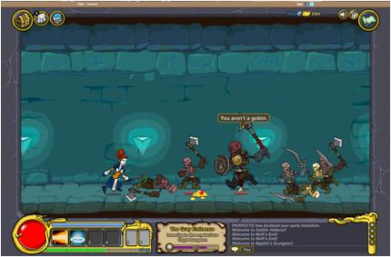 F2P Side-Scrolling Browser-Based MMORPG 'Dungeon Blitz' Released
