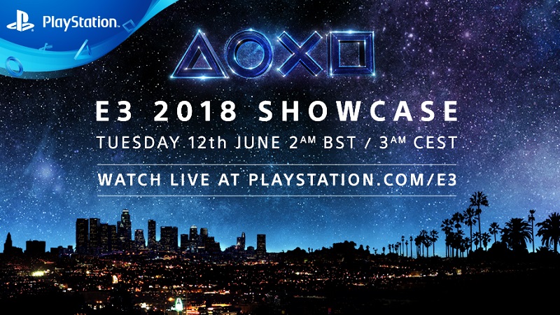 E3 2018 PlayStation Press Conference Logo
