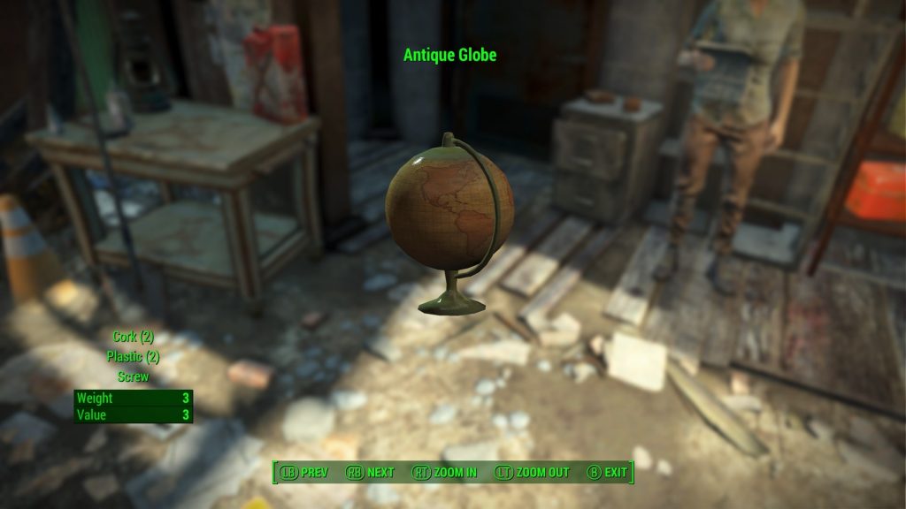 Fallout 4 Antique Globe