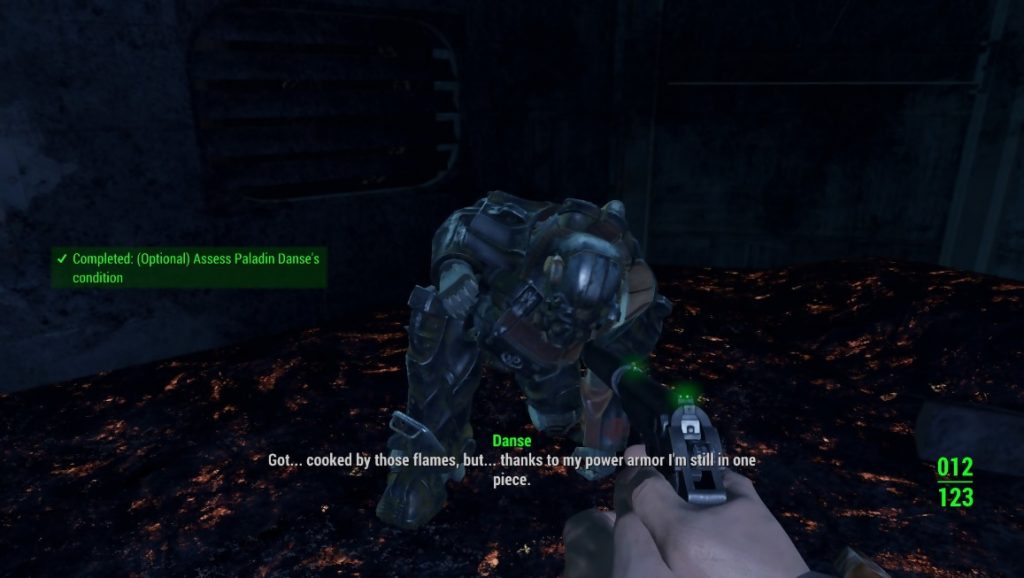 Fallout 4 Brotherhood Of Steel Paladin Danse