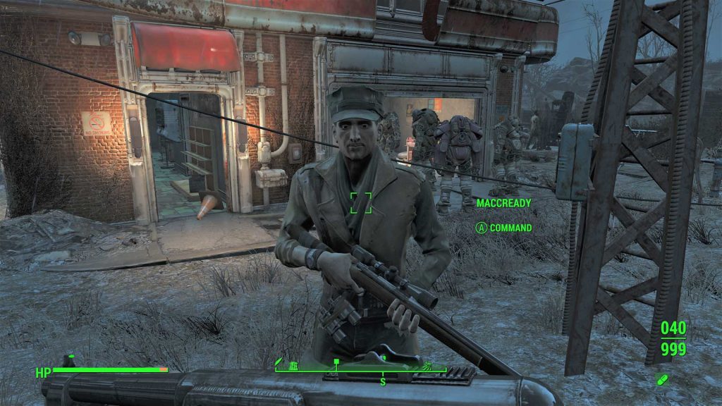 Fallout 4 Companion Perks Vats Master