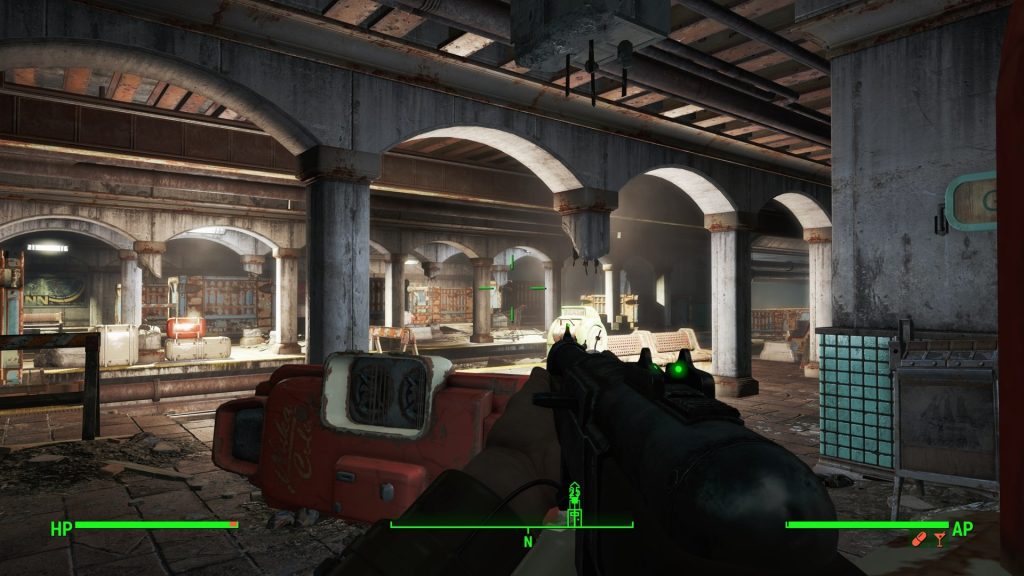 Fallout 4 Unlikely Valentine Inside Park Street Station