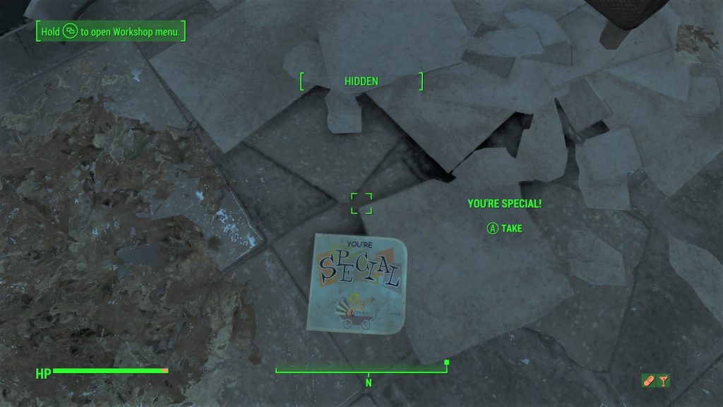 Fallout 4 You’re Special Book