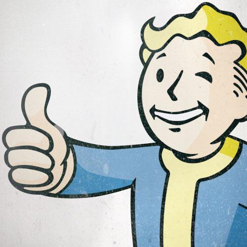 Fallout Thumbs Up Logo