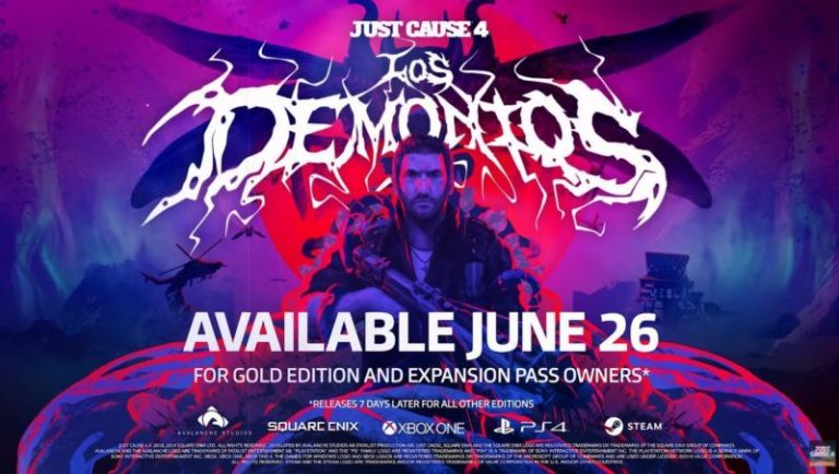 Los Demonios Just Cause 4 DLC Header Image