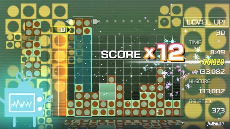 Lumines Remastered 3 Meguro Gameplay