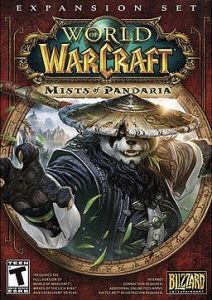 Mists of Pandaria World of Warcraft game box art cover design