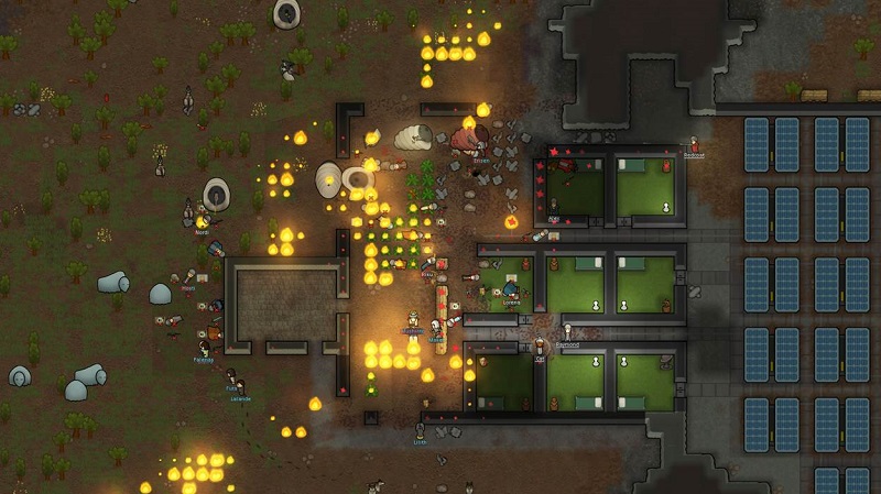 rimworld tips easy colony building fire