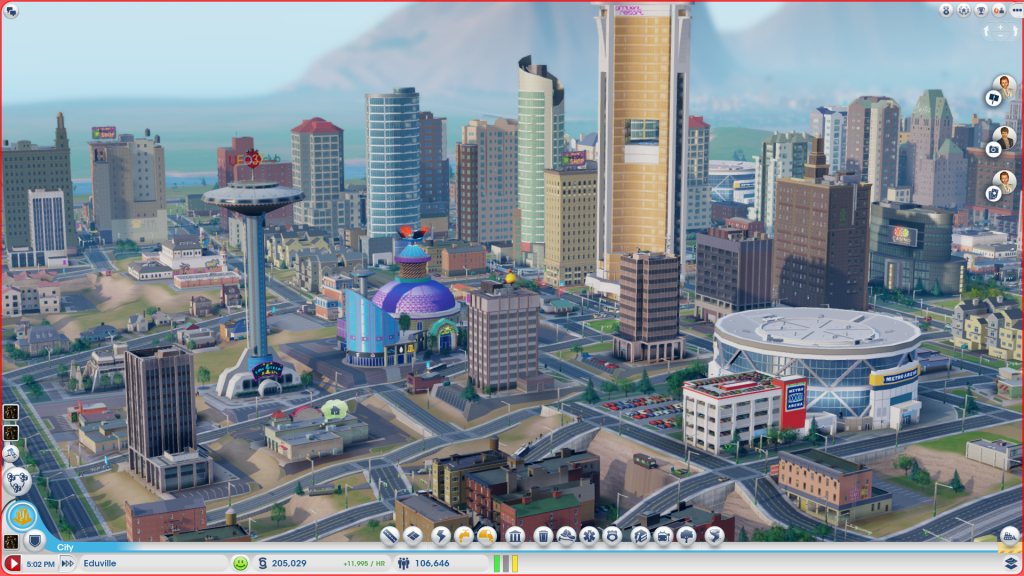 SimCity gambling casino city