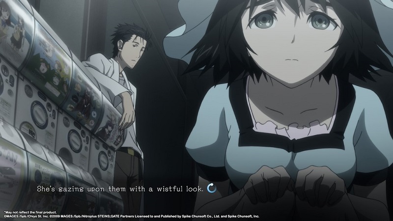 Download Steins Gate Anime Characters in a Beautiful Cityscape