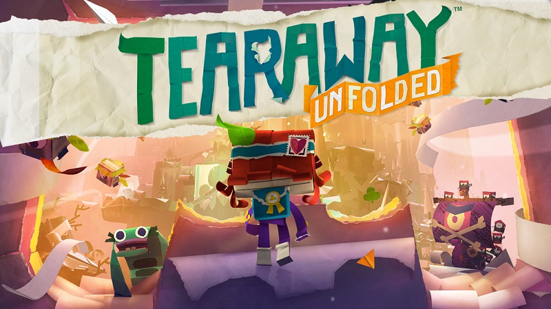 Tearaway Unfolded PS4 Review Header
