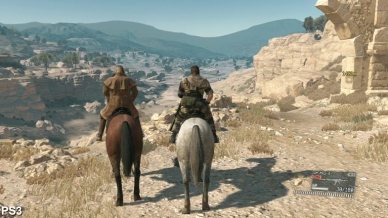 Metal Gear Solid V The Phantom Pain Horses