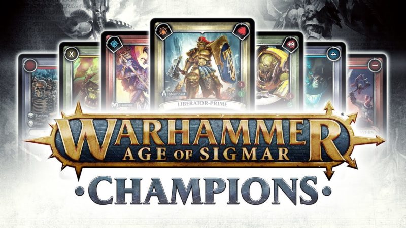 Warhammer Age of Sigmar Champions Header Image