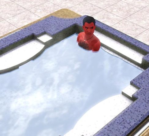 sim brother relaxing hot tub hottub