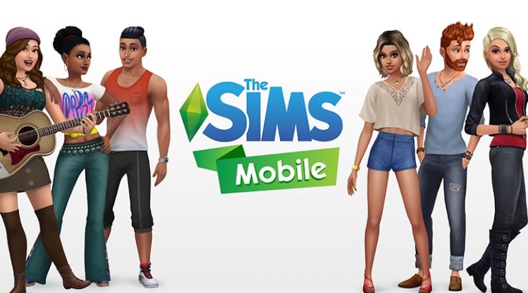 the sims mobile header