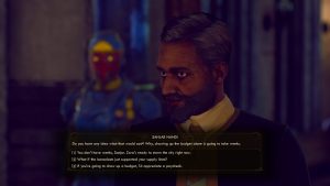 The Outer Worlds Sanjar and Zora Alliance Negotiation OSI Church