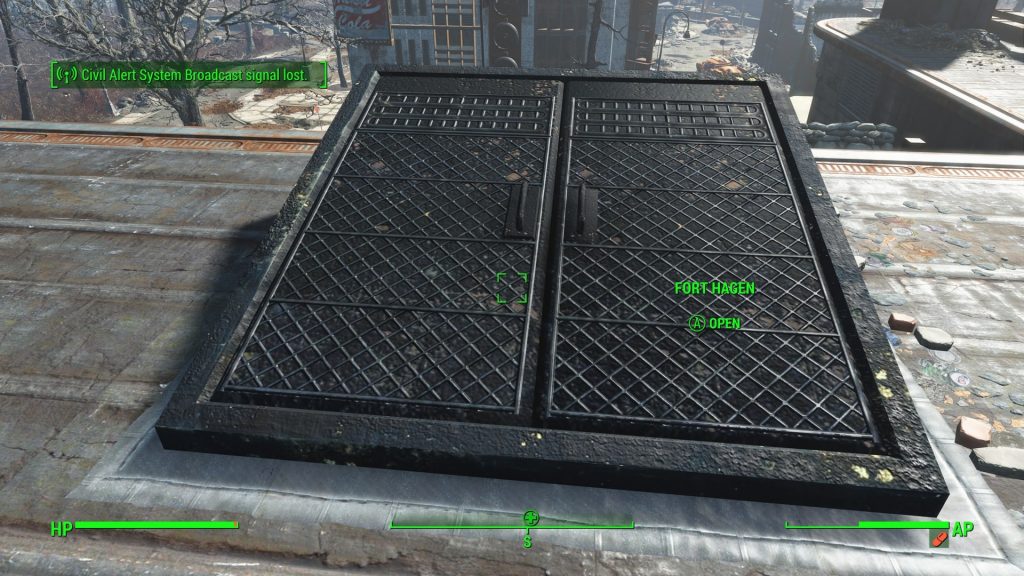 Fallout 4 Reunions Roof Hatch