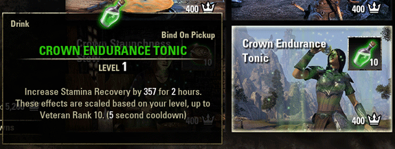 crown endurance tonic