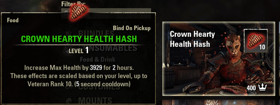 crown hearty health hash