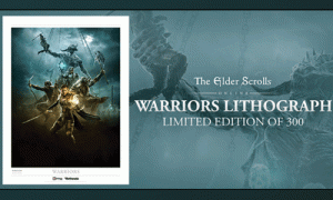 elder scrolls online lithograph
