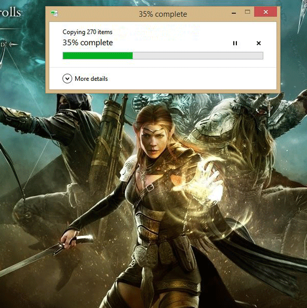 Copy and paste the Zenimax Online folder to your new computer.