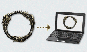 how to copy the elder scrolls online to a new computer