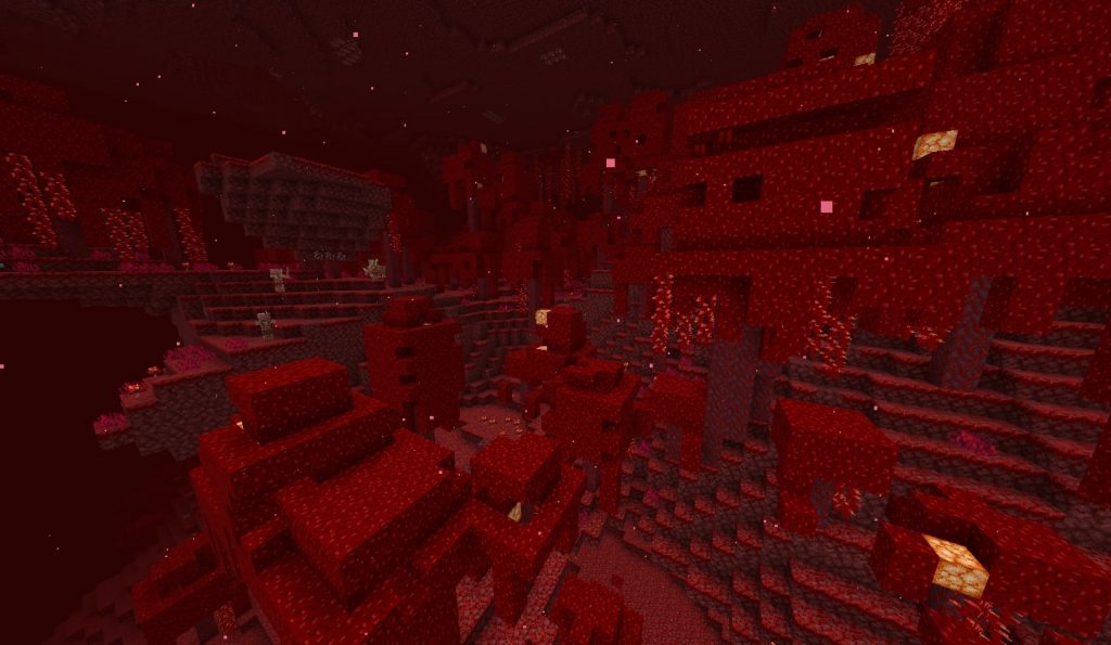 Minecraft Crimson Forest