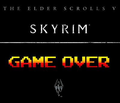 Skyrim DLC Game Over